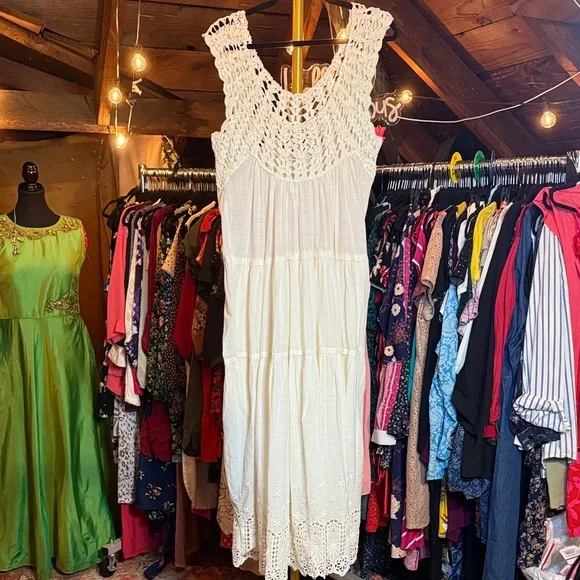 ruffled off the shoulder dress RAQUELA OFF SHOULDER RUFFLE MAXI DRESS